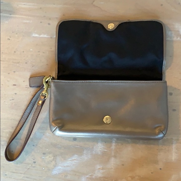 Coach Flap Wristlet - Picture 3 of 4